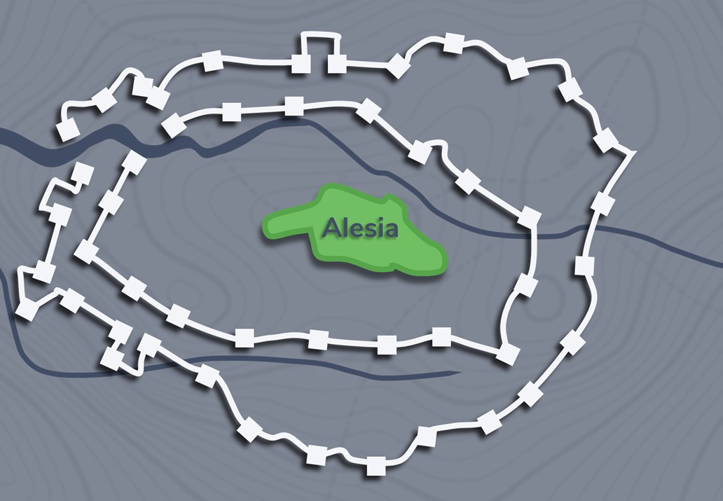 Alesia Map